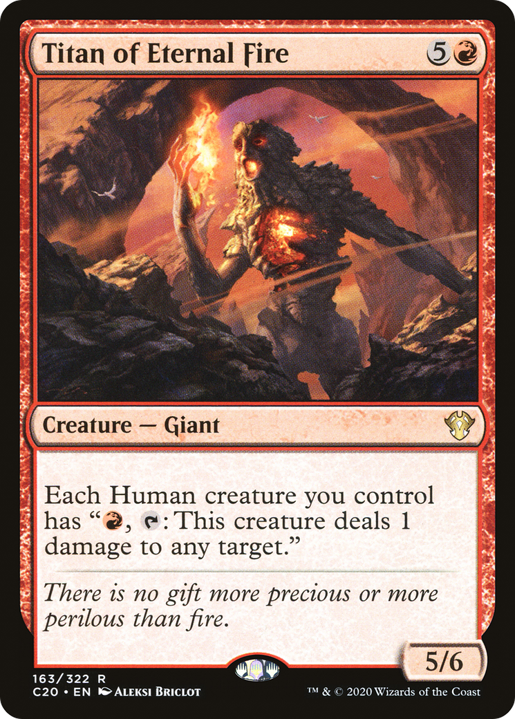 Titan of Eternal Fire [C20-163]