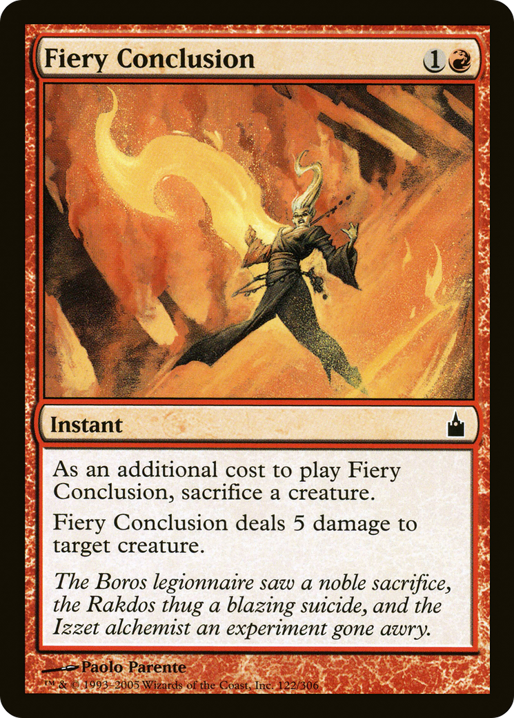 Fiery Conclusion [RAV-122]