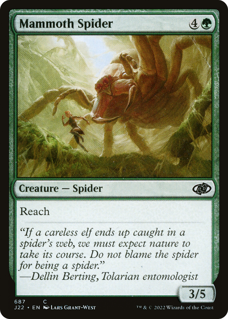 Mammoth Spider [J22-687]