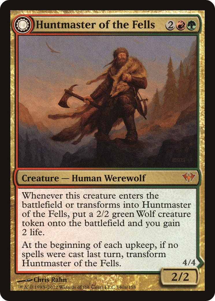 Huntmaster of the Fells // Ravager of the Fells [DKA-140]