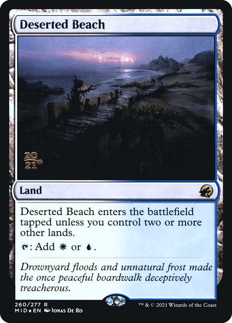 Deserted Beach - Prerelease Promo [PMID-260s]