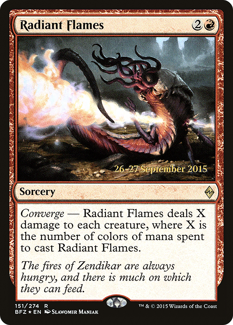 Radiant Flames - Prerelease Promo [PBFZ-151s]