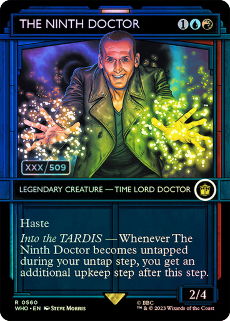 The Ninth Doctor - Borderless - Showcase - Serialized [WHO-560z]