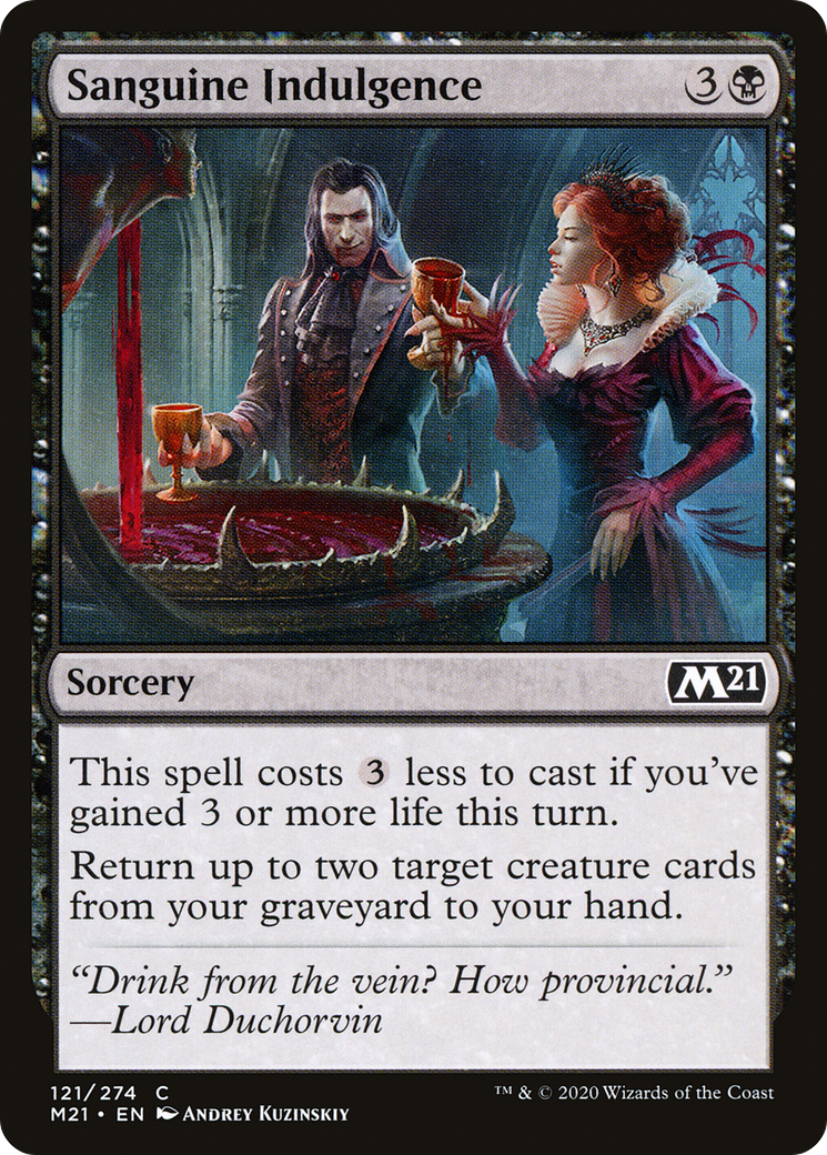 Sanguine Indulgence [M21-121]