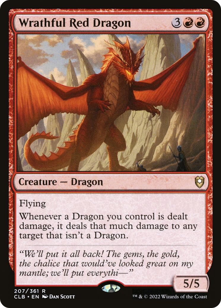 Wrathful Red Dragon [CLB-207]