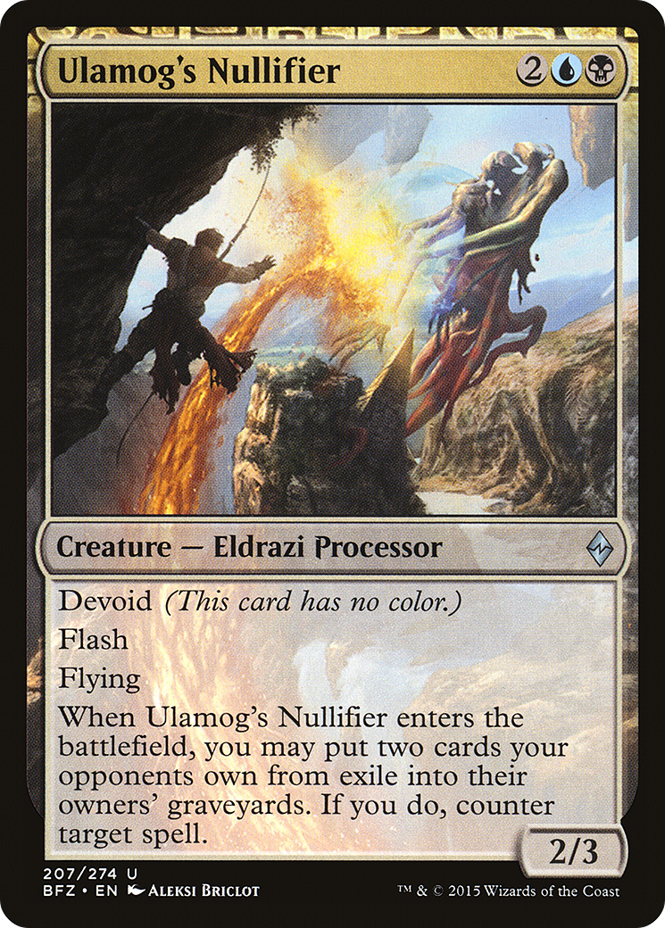 Ulamog's Nullifier [BFZ-207]