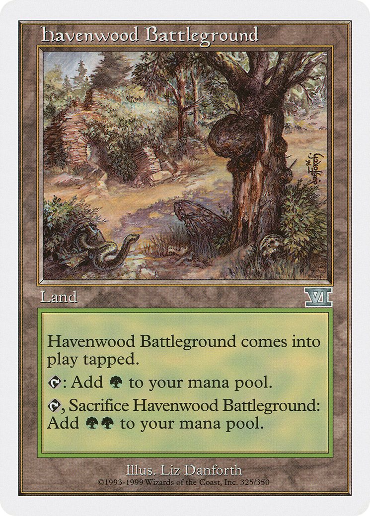 Havenwood Battleground [6ED-325]