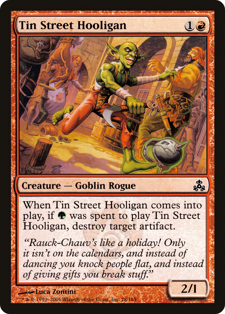 Tin Street Hooligan [GPT-78]