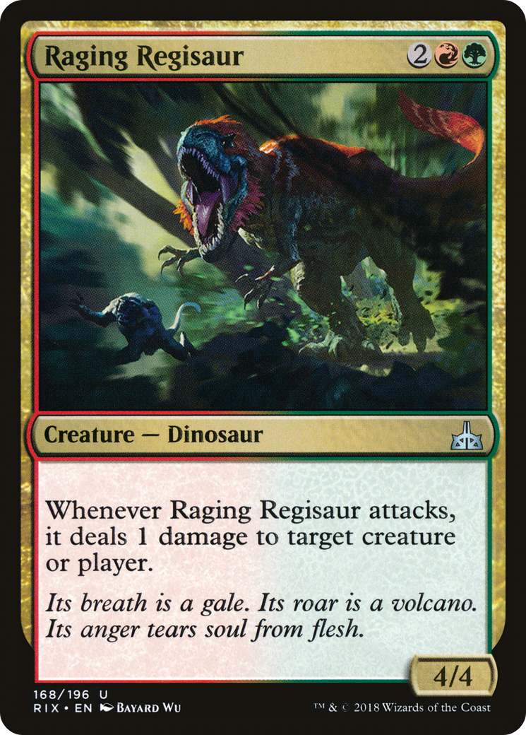 Raging Regisaur [RIX-168]