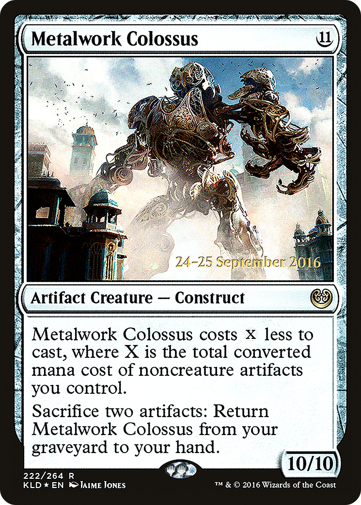 Metalwork Colossus - Prerelease Promo [PKLD-222s]