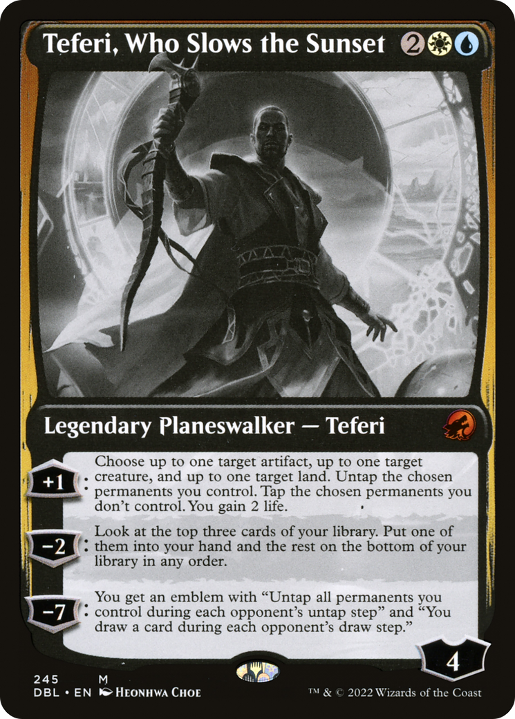 Teferi, Who Slows the Sunset [DBL-245]