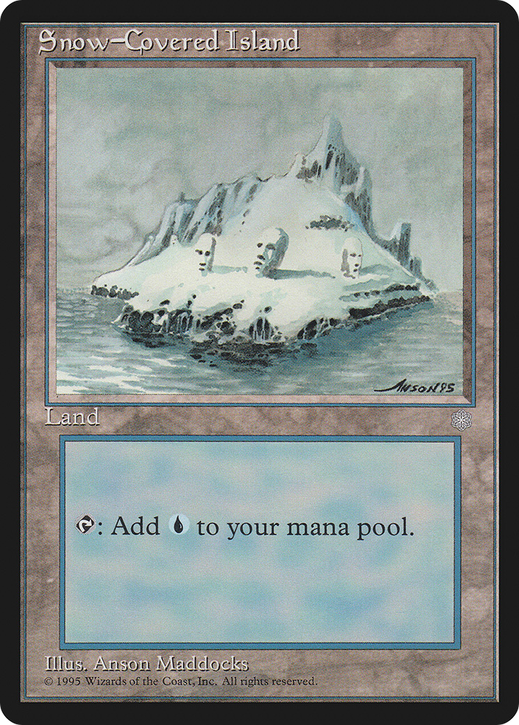 Snow-Covered Island [ICE-371]