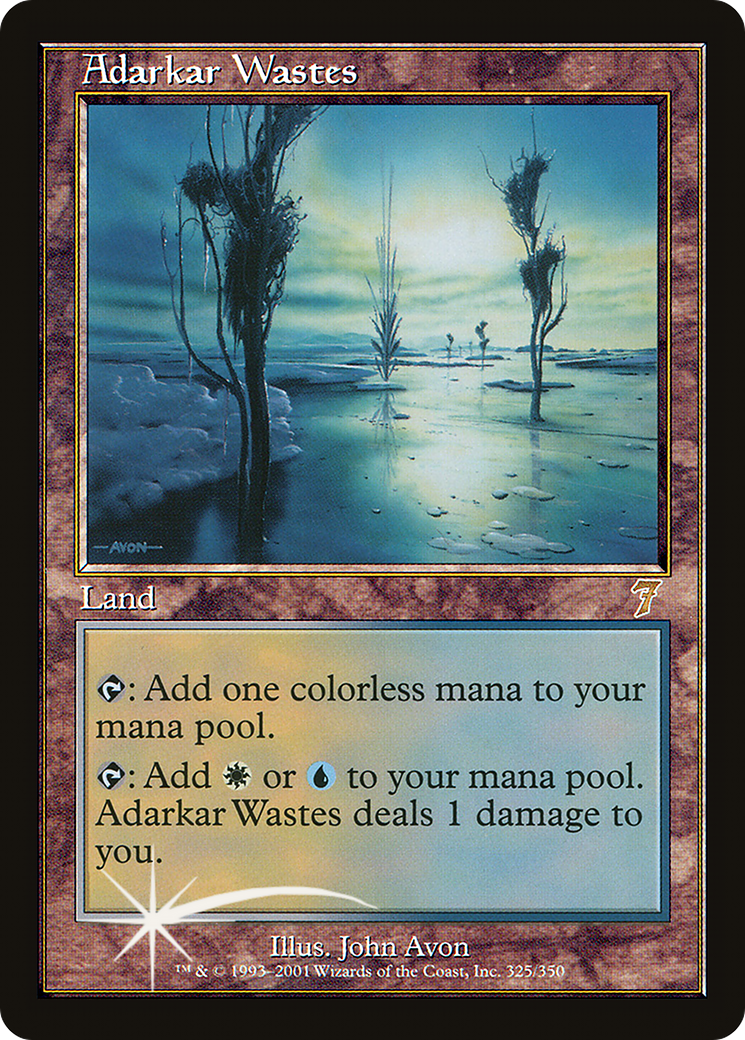 Adarkar Wastes [7ED-325★]