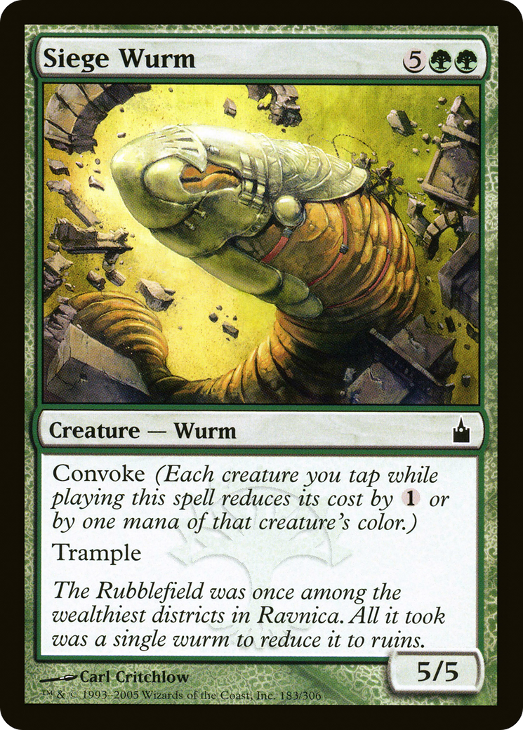 Siege Wurm [RAV-183]