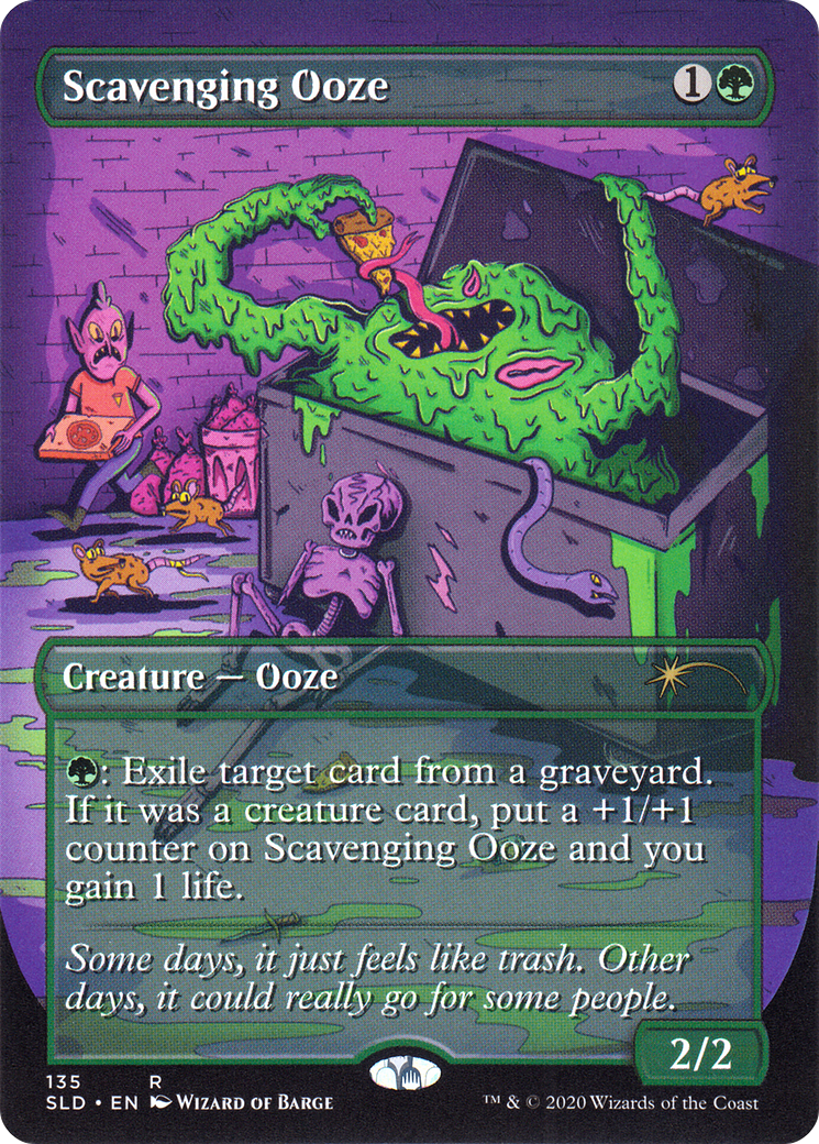 Scavenging Ooze - Borderless - Full Art [SLD-135]