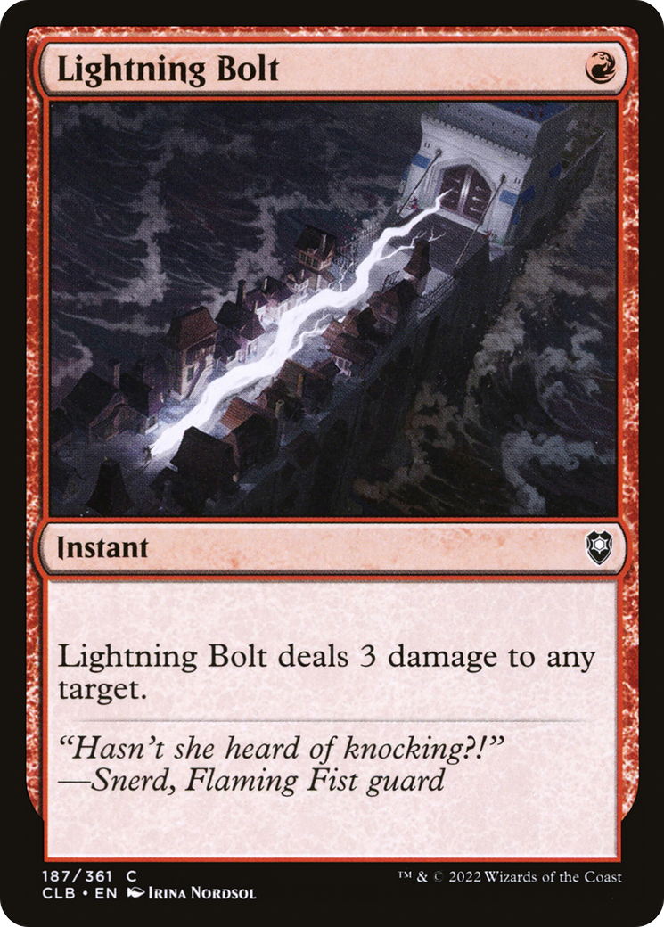 Lightning Bolt [CLB-187]