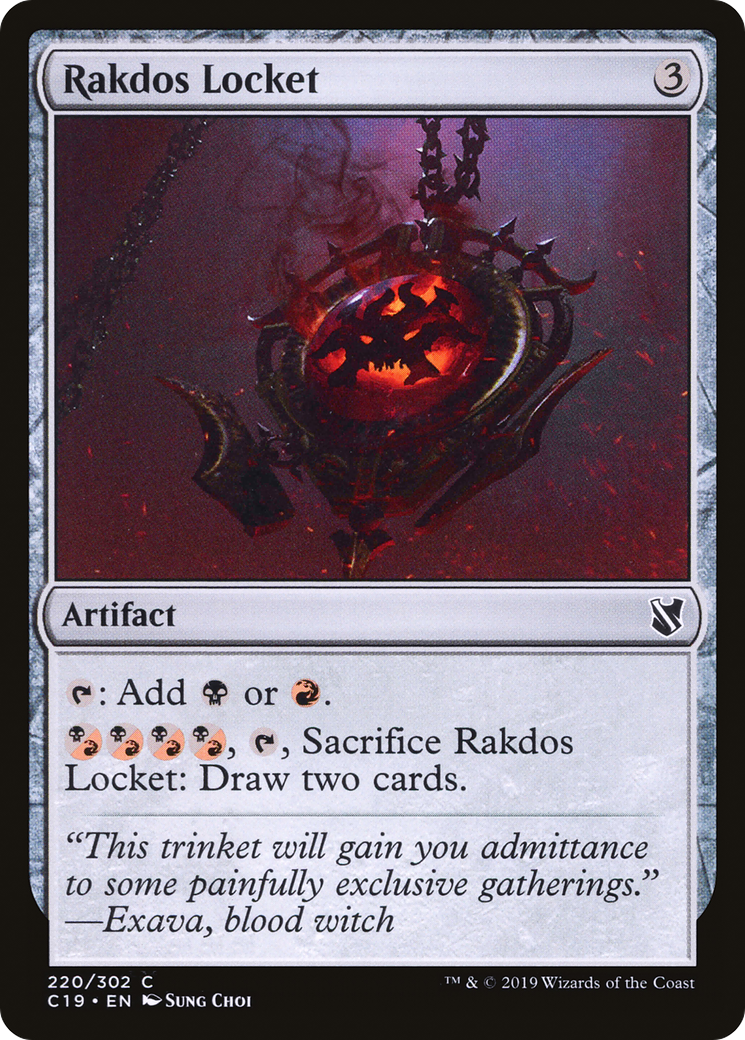 Rakdos Locket [C19-220]