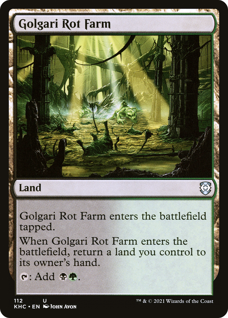 Golgari Rot Farm [KHC-112]