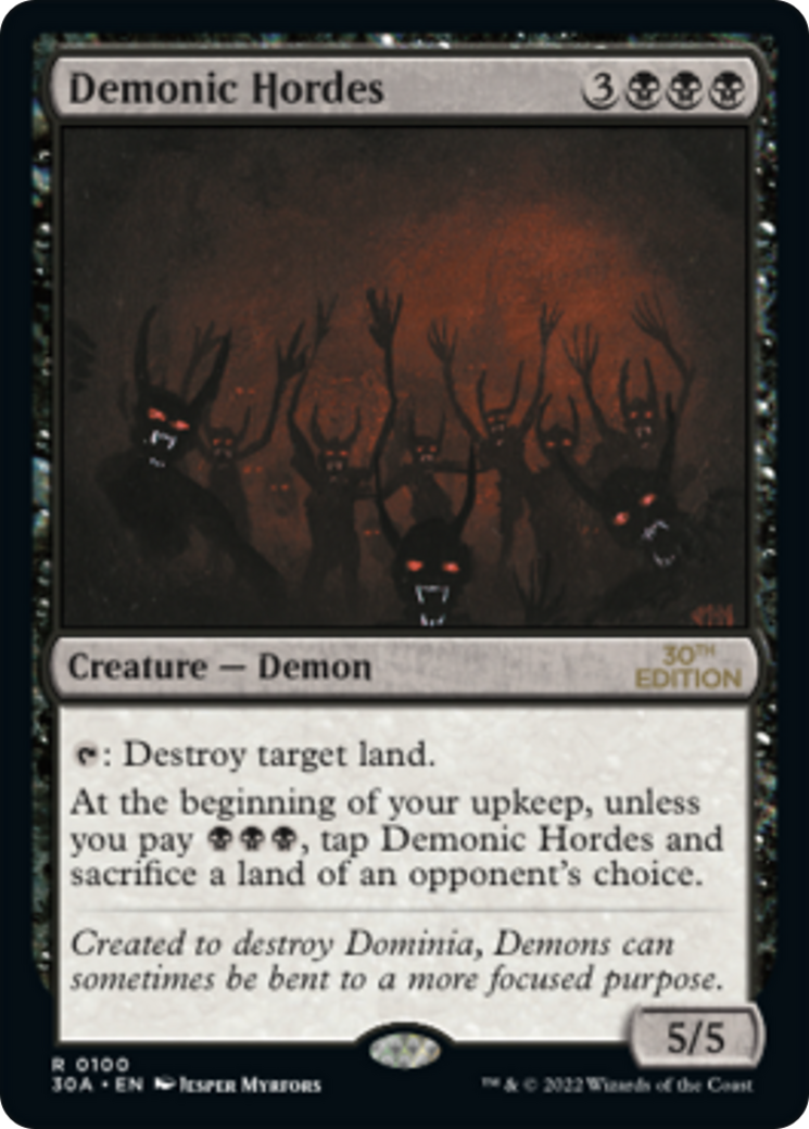 Demonic Hordes [30A-100]