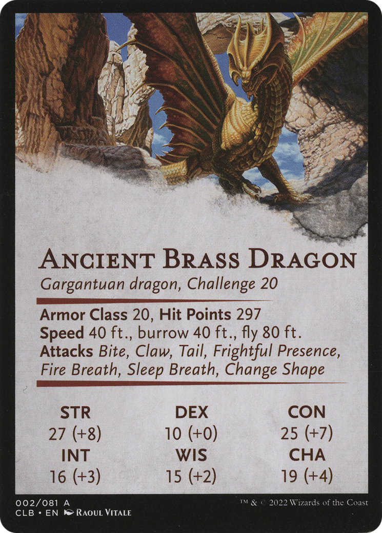 Ancient Brass Dragon // Ancient Brass Dragon [ACLB-2]