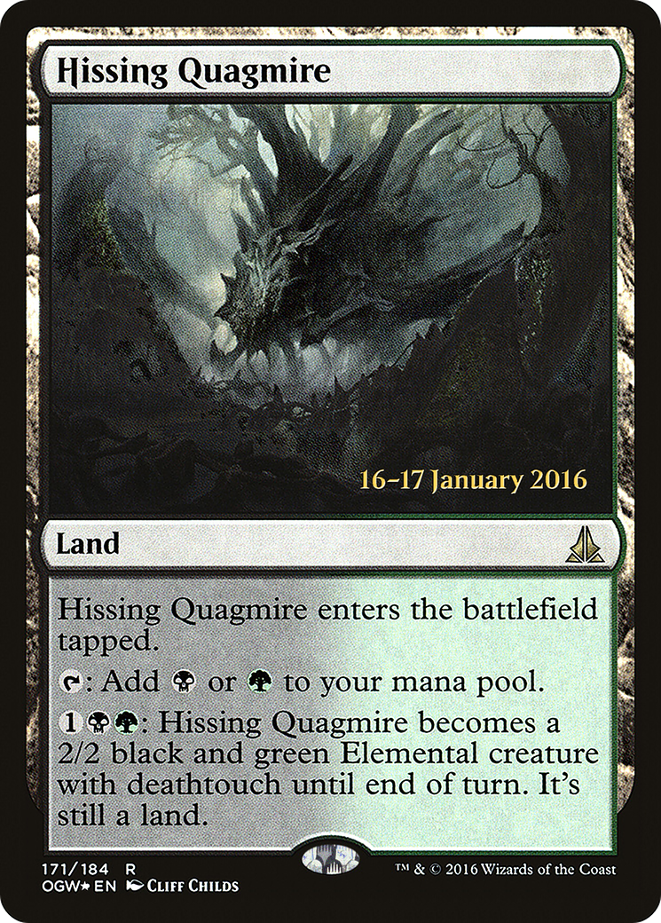 Hissing Quagmire - Prerelease Promo [POGW-171s]