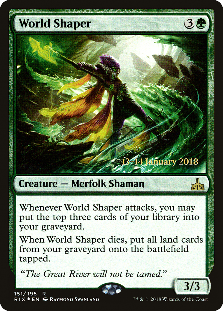 World Shaper - Prerelease Promo [PRIX-151s]