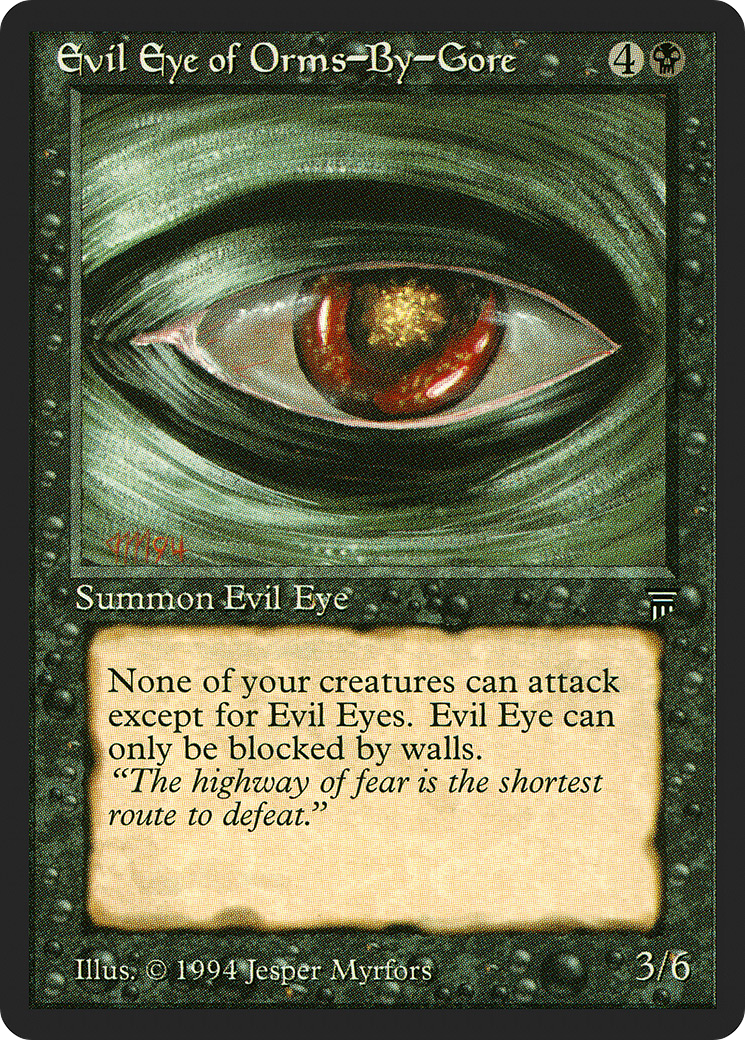 Evil Eye of Orms-by-Gore [LEG-96]