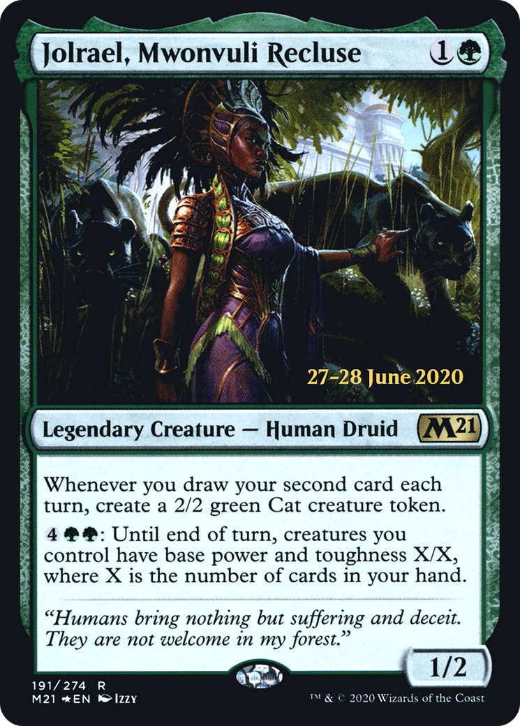 Jolrael, Mwonvuli Recluse - Prerelease Promo [PM21-191s]