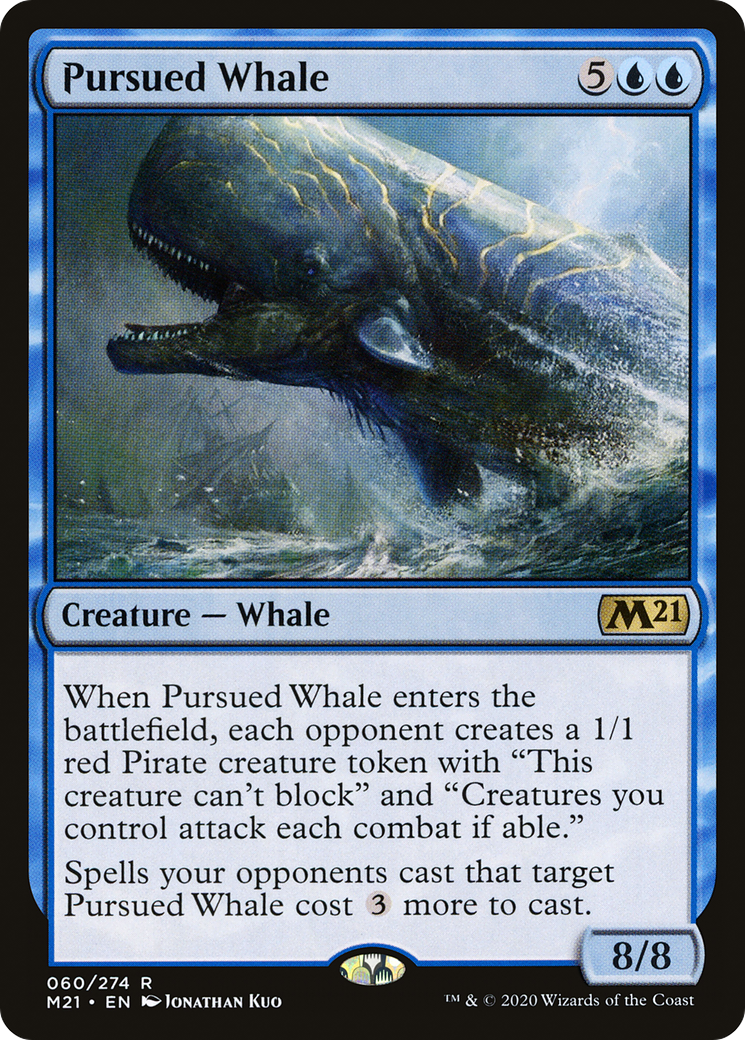 Pursued Whale [M21-60]