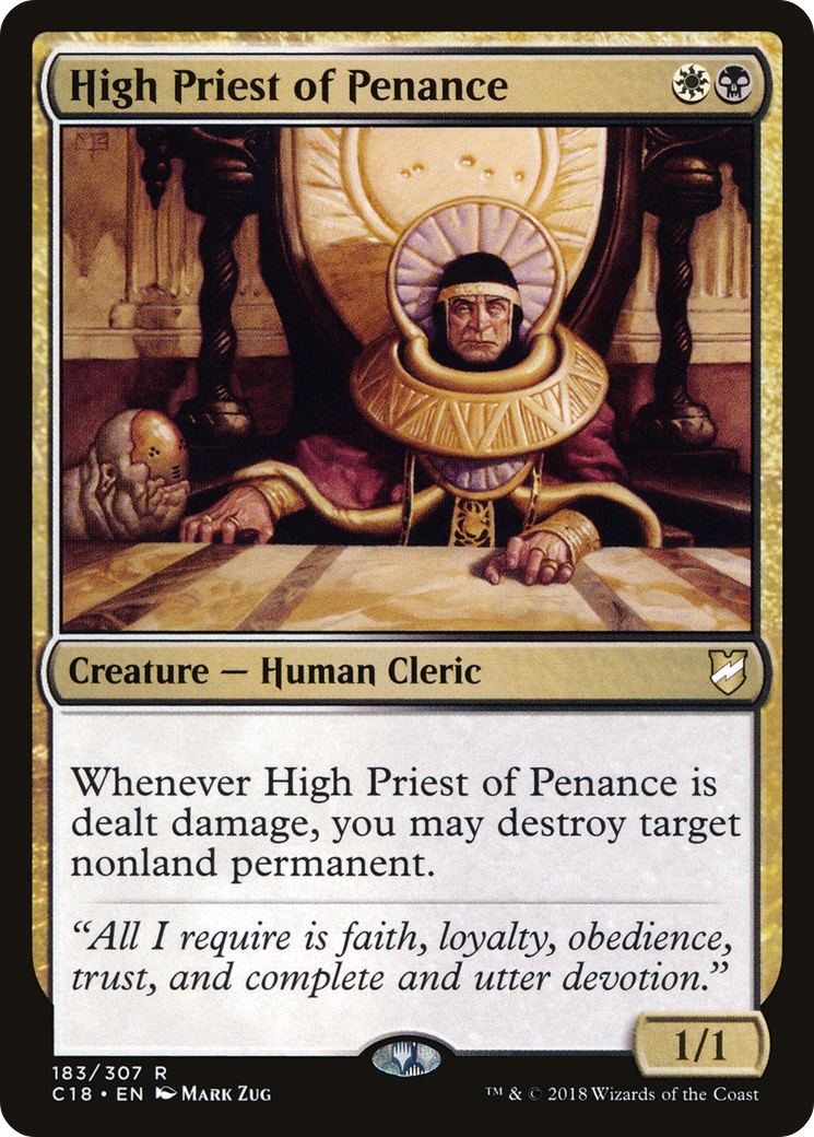 High Priest of Penance [C18-183]