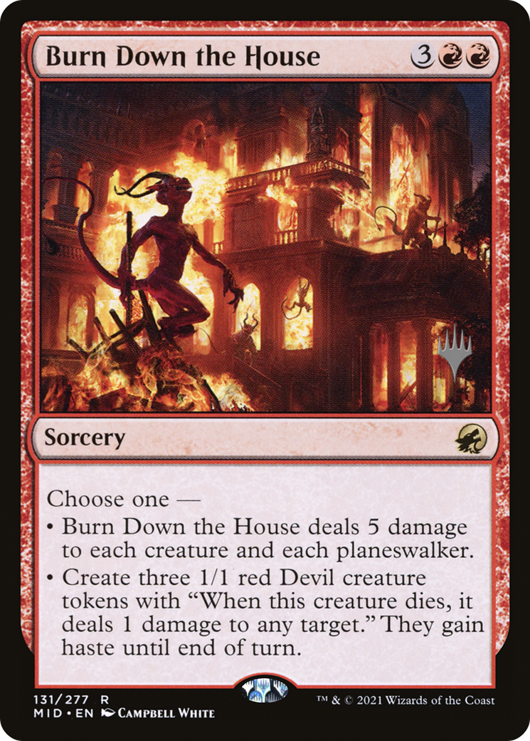 Burn Down the House - Promo Pack [PMID-131p]