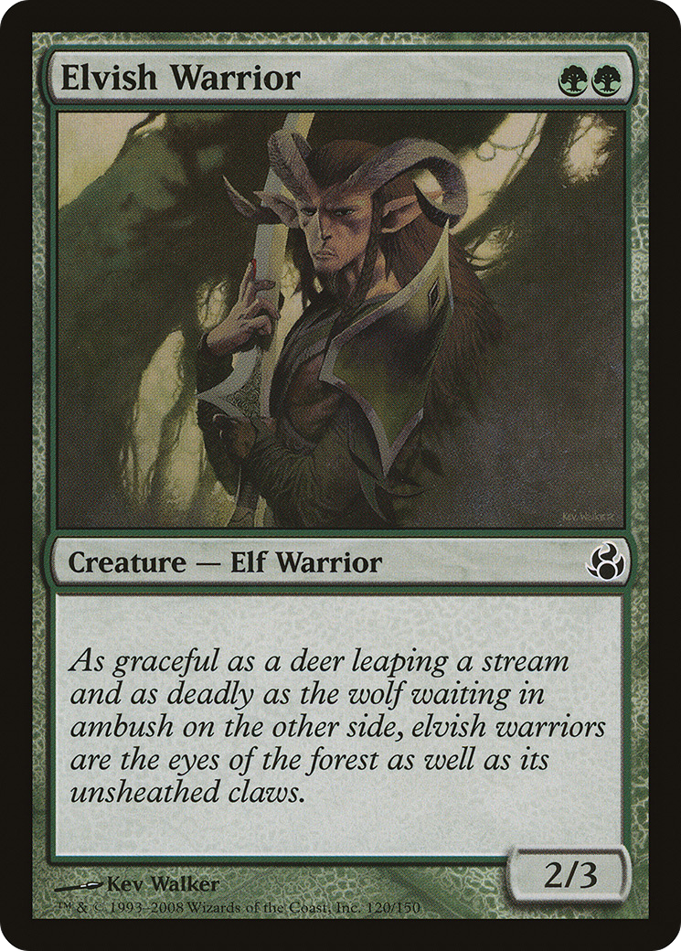 Elvish Warrior [MOR-120]