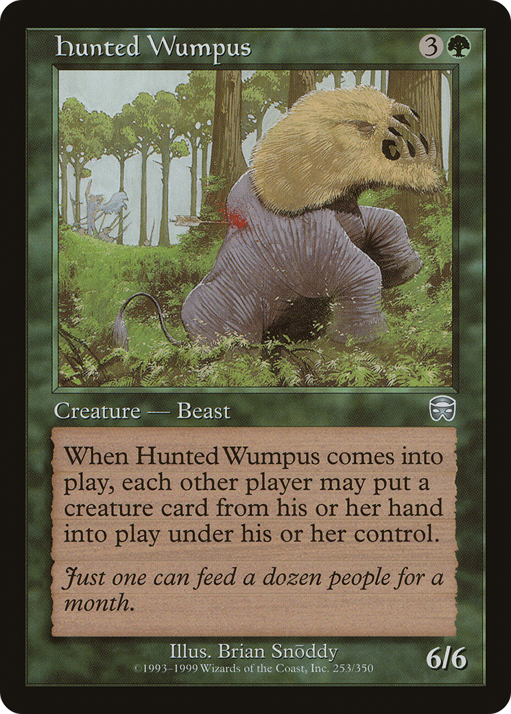 Hunted Wumpus [MMQ-253]