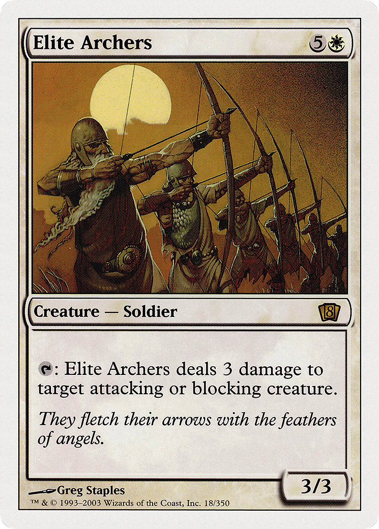 Archers d'élite [8ED-18]