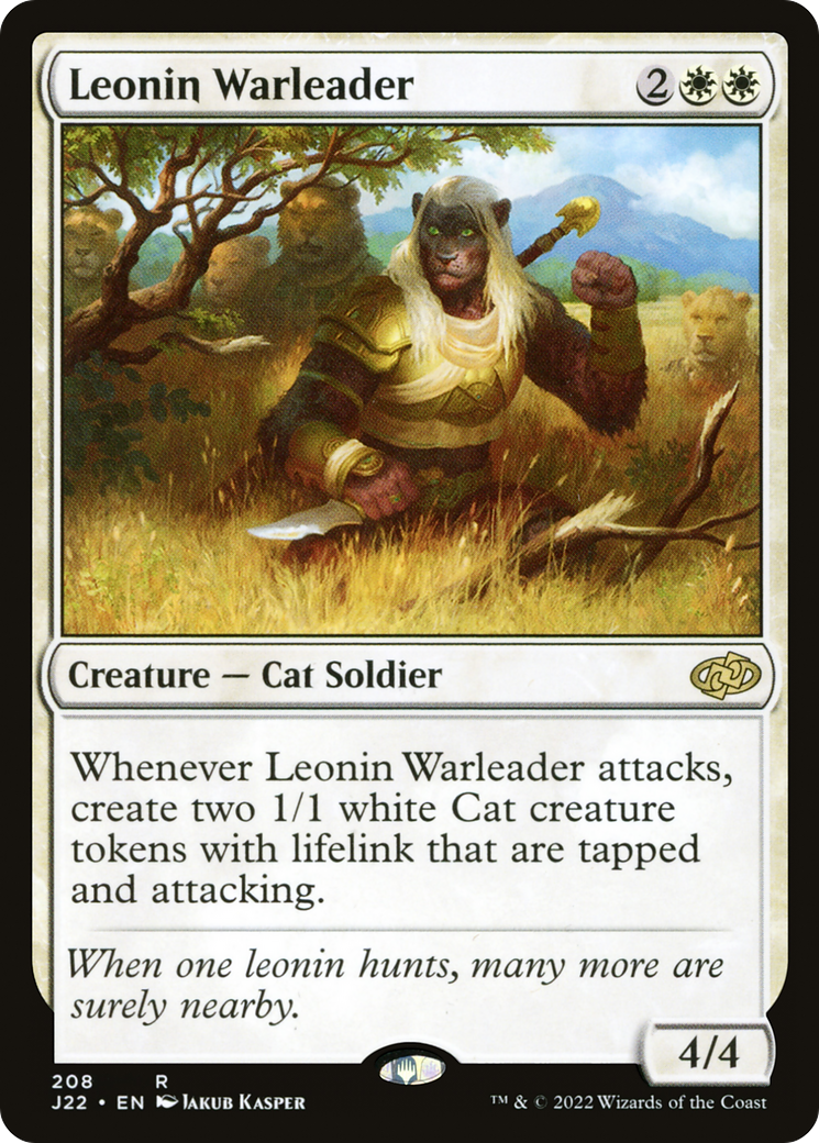 Leonin Warleader [J22-208]