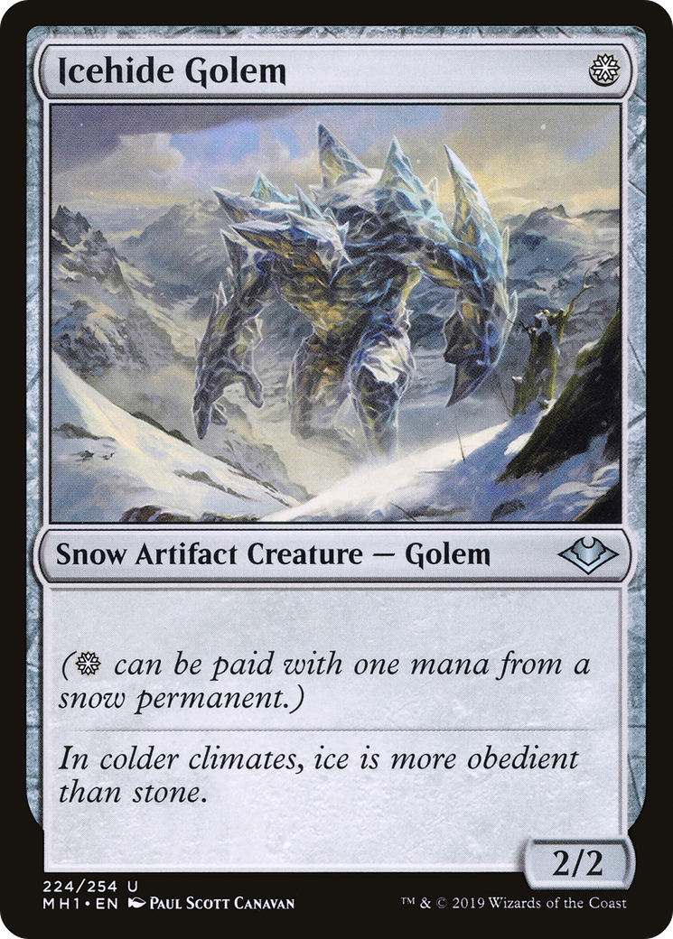 Icehide Golem [MH1-224]