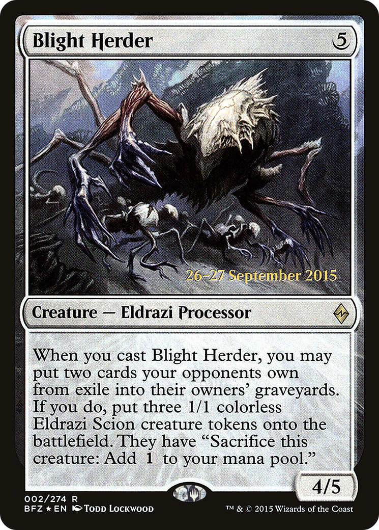 Blight Herder - Prerelease Promo [PBFZ-2s]