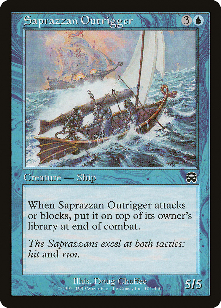 Saprazzan Outrigger [MMQ-101]