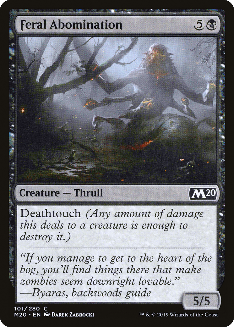 Feral Abomination [M20-101]