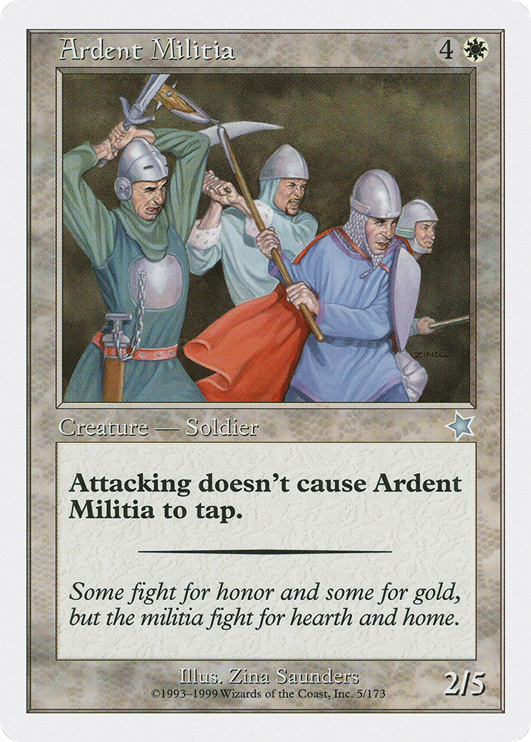 Ardent Militia [S99-5]