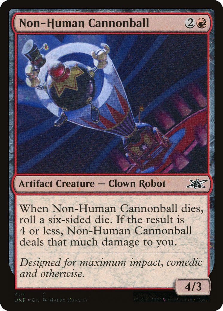 Non-Human Cannonball - Galaxy Foil [UNF-401]