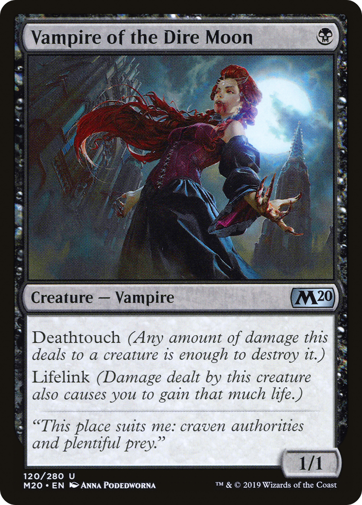 Vampire of the Dire Moon [M20-120]