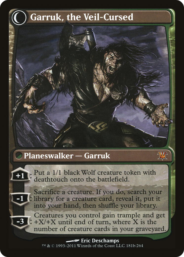 Garruk Relentless // Garruk, the Veil-Cursed [ISD-181]