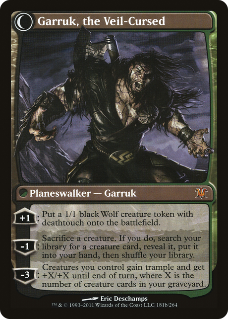 Garruk Relentless // Garruk, the Veil-Cursed [ISD-181]