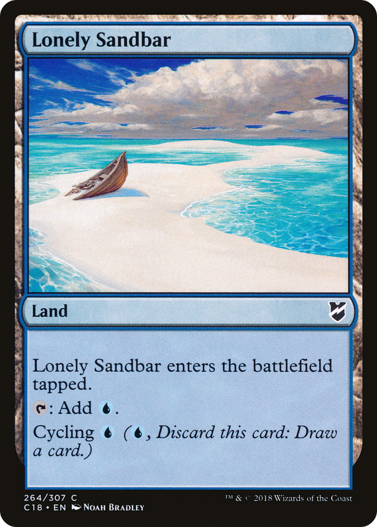 Lonely Sandbar [C18-264]