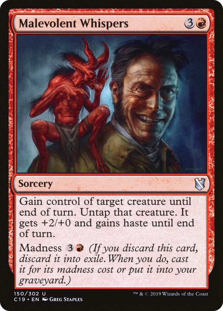 Malevolent Whispers [C19-150]