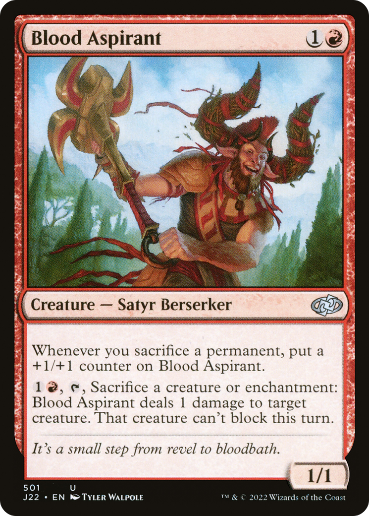 Blood Aspirant [J22-501]