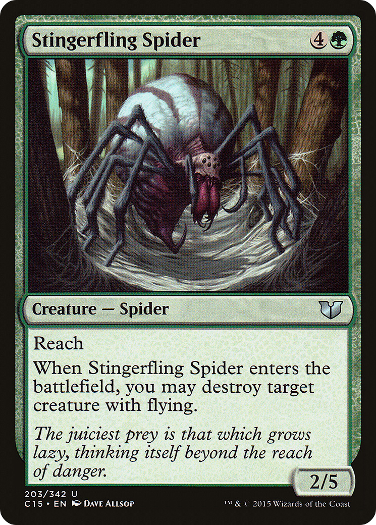 Stingerfling Spider [C15-203]