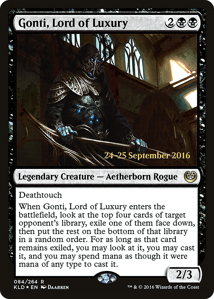 Gonti, Lord of Luxury - Prerelease Promo [PKLD-84s]