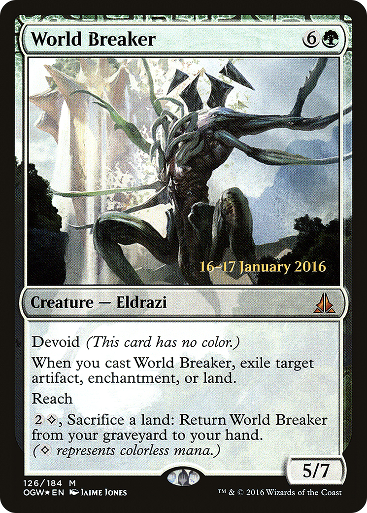 World Breaker - Prerelease Promo [POGW-126s]